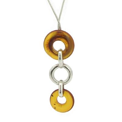 Amber Art 'Trilogy' Necklace